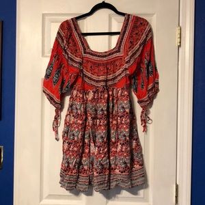 Free people red dress
